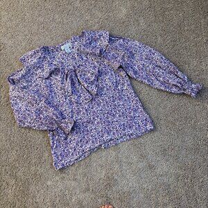 Vintage Express Blouse 100% Silk